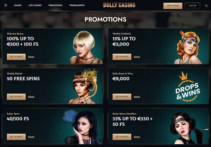 Dolly casino promo-code in Germany